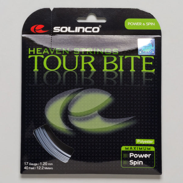 Solinco Tour Bite Soft - Tennis String - 17 Gauge (1.20), Racquet String -   Canada